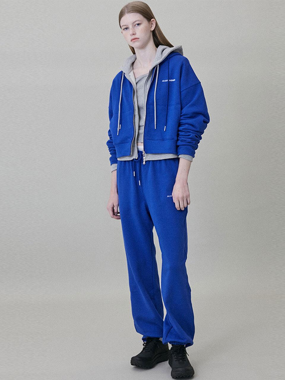 AVAM HOME Classic Logo Cotton Elastic Sweat Pants [Blue]