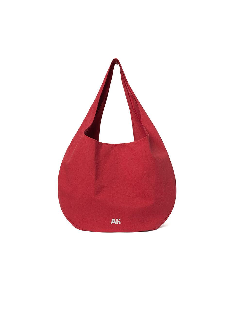 AVAM HOME Cotton Spacious Hobo Eco Bag [Red]