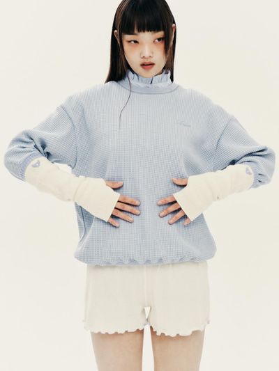 AVAM HOME Logo Knit Extended Length Gloves [IVORY]