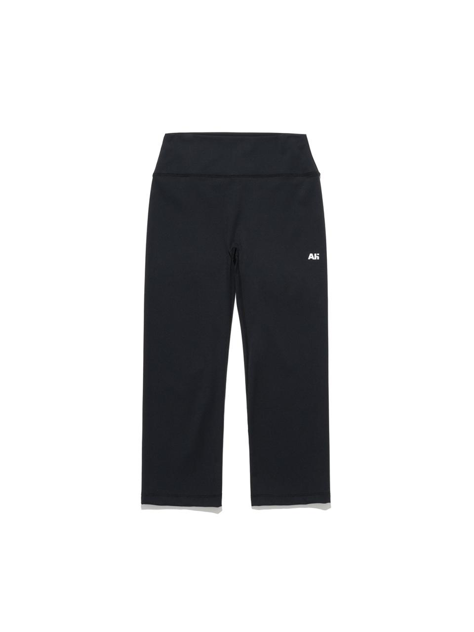 AVAM HOME Stretchy 7/8 Length Capri Leggings [Black]