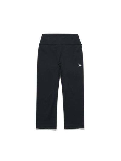 AVAM HOME Stretchy 7/8 Length Capri Leggings [Black]