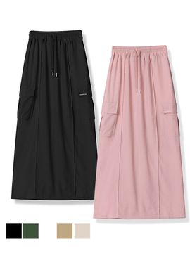 AVANDRESS Ellie Cargo Maxi Skirt _5 Colors