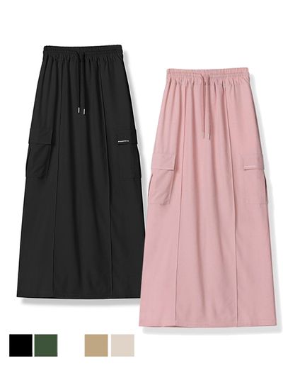 AVANDRESS Ellie Cargo Maxi Skirt _5 Colors