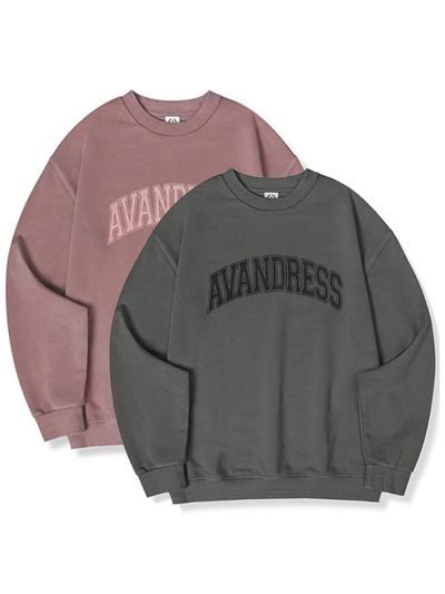 AVANDRESS Pigment Overfit Cotton-Poly Sweatshirt