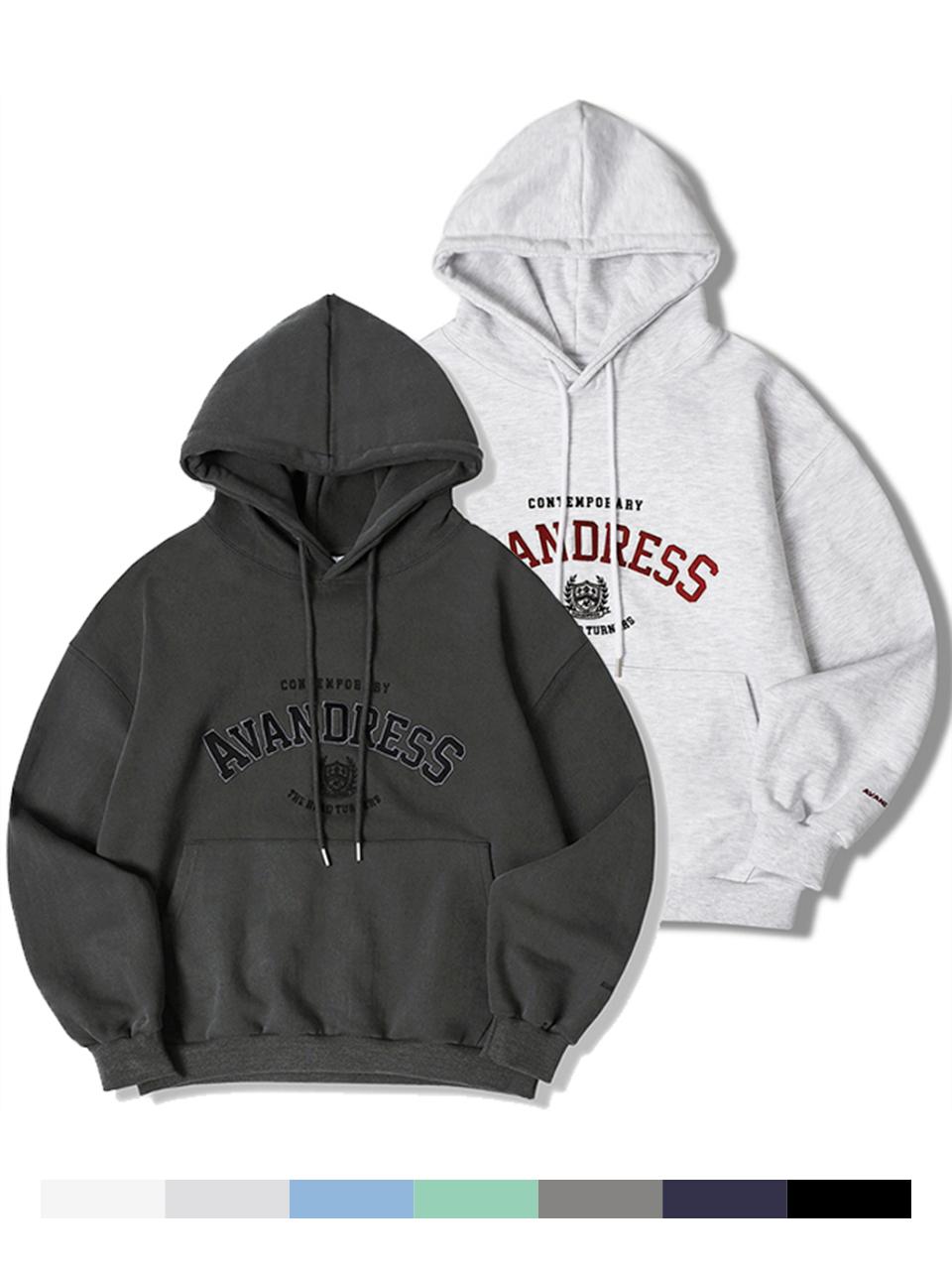 AVANDRESS Royal Crop Premium Heavyweight Hoodie