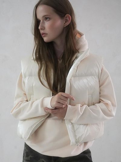 AVANDRESS Siberia Down Stella Crop Vest- 4COL