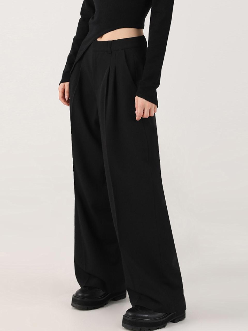 AVANDRESS Smart Tuck Trousers  - 2COL