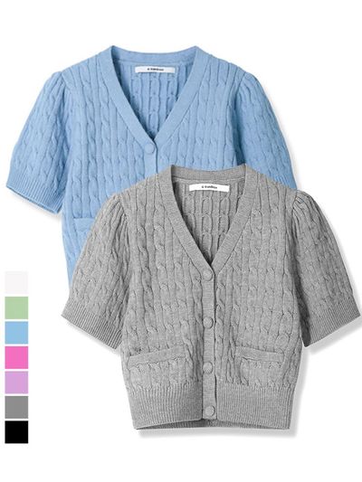 AVANDRESS Titi Cable Knit Cardigan