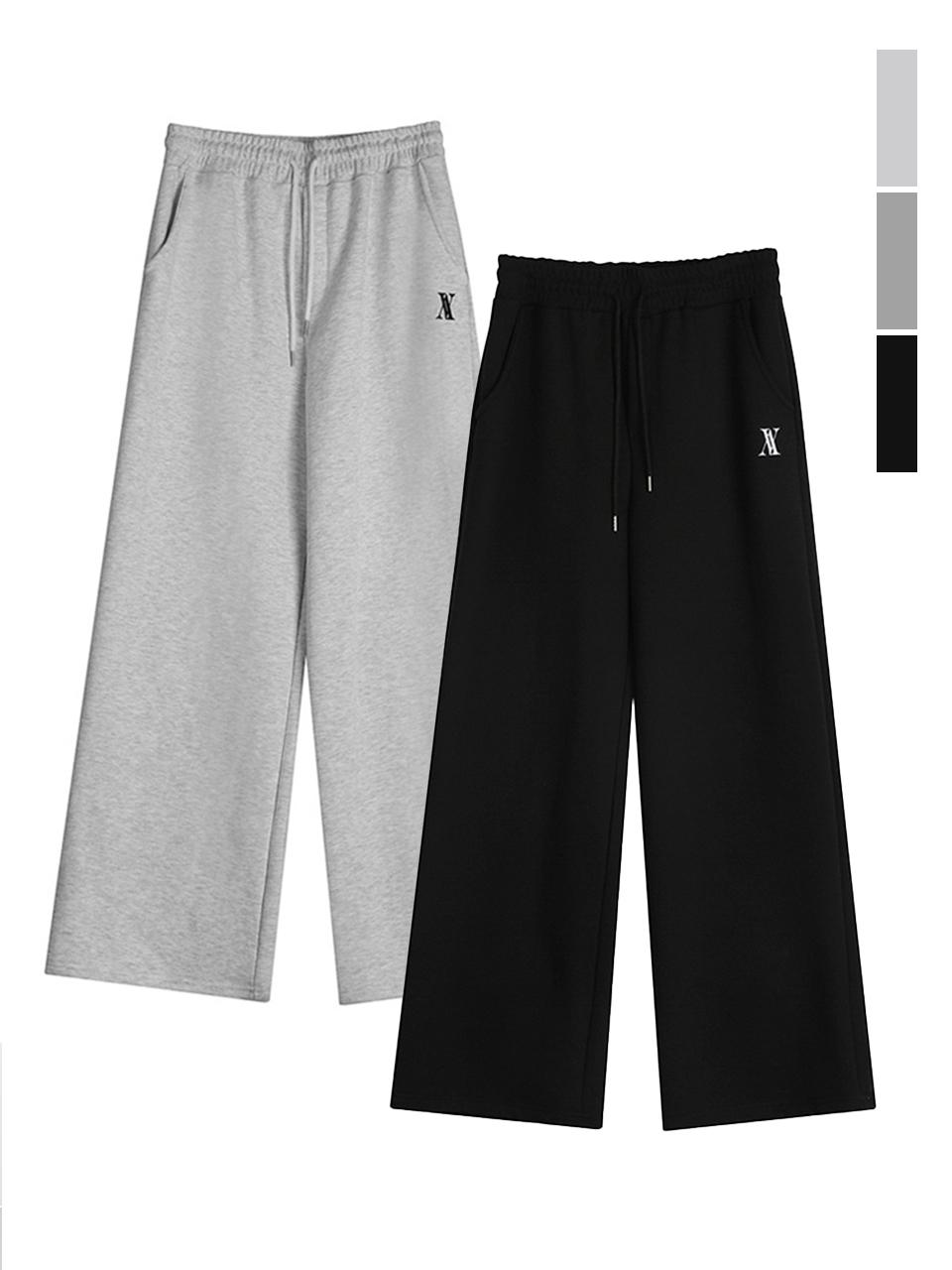AVANDRESS Unisex Wide Cotton Blend Sweatpants