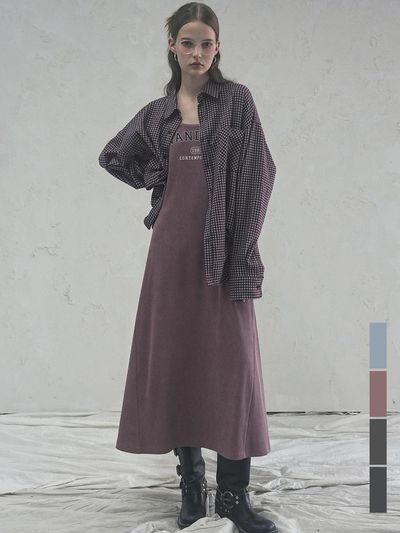 AVANDRESS Vintage Sleeveless Cotton Maxi Dress