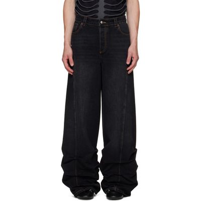 AVAVAV AVAVAV Black Jessie Pleated Jeans