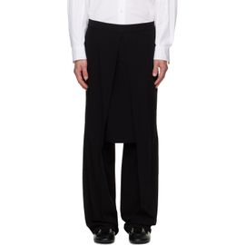 AVAVAV AVAVAV Black Petronella Overlay Skirt Suit Trousers
