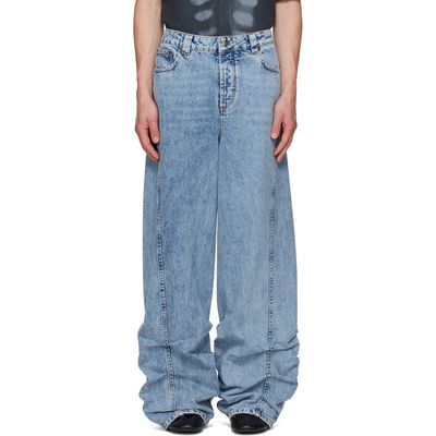 AVAVAV AVAVAV Blue Jessie Pleated Jeans