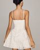 Avec Les Filles 100% Cotton Basque-Waist Mini Dress - 3