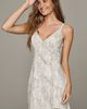Avec Les Filles Asymmetrical Cutaway Denim Maxi Dress - 2