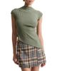 Avec Les Filles Avec Les Filles Asymmetric Ribbed Top - 1