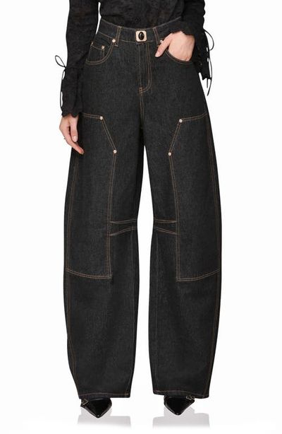 Avec Les Filles Avec Les Filles Barre Barrel Hem Jeans