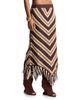 Avec Les Filles Avec Les Filles Chevron Crochet Maxi Skirt - 4