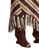 Avec Les Filles Avec Les Filles Chevron Crochet Maxi Skirt - 5
