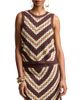Avec Les Filles Avec Les Filles Chevron Crochet Top - 1