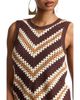 Avec Les Filles Avec Les Filles Chevron Crochet Top - 4