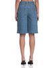 Avec Les Filles Avec Les Filles Denim Wide Leg Carpenter Cargo Shorts in Basilica Wash - 4