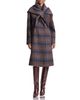 Avec Les Filles Avec Les Filles Double Faced Scarf Coat - 3