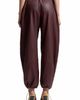 Avec Les Filles Avec Les Filles Elastic Waist Faux Leather Balloon Pants - 2