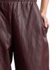 Avec Les Filles Avec Les Filles Elastic Waist Faux Leather Balloon Pants - 4