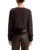 Avec Les Filles Avec Les Filles Faux Fur-Trim Cardigan Sweater - 4