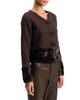 Avec Les Filles Avec Les Filles Faux Fur-Trim Cardigan Sweater - 5