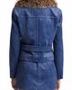 Avec Les Filles Avec Les Filles Faux Fur Collar Double Breasted Jacket - 2