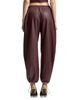 Avec Les Filles Avec Les Filles Faux Leather Balloon Pants - 3