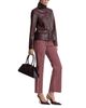 Avec Les Filles Avec Les Filles Faux Leather Drawstring Waist Jacket - 2
