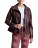 Avec Les Filles Avec Les Filles Faux Leather Drawstring Waist Jacket - 3