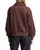 Avec Les Filles Avec Les Filles Faux Suede Down Bomber Jacket - 4
