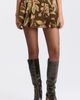 Avec Les Filles Avec Les Filles Floral Brocade Pleated Skort - 1