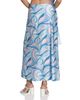 Avec Les Filles Avec Les Filles Front Slit Ruched Skirt - 3