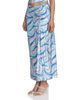 Avec Les Filles Avec Les Filles Front Slit Ruched Skirt - 4