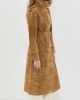 Avec Les Filles Avec Les Filles Funnel Neck Slouchy Trench Whiskey - 4