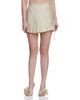 Avec Les Filles Avec Les Filles Gingham Pleated Wrap Skort - 1
