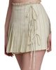 Avec Les Filles Avec Les Filles Gingham Pleated Wrap Skort - 5