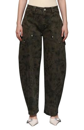 Avec Les Filles Avec Les Filles High Waist Barrel Jeans