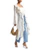 Avec Les Filles Avec Les Filles Lace Cascade Duster Jacket - 6