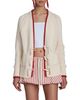 Avec Les Filles Avec Les Filles Lobster Intarsia Toggle Cardigan - 6