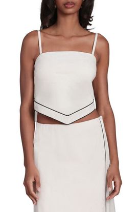 Avec Les Filles Avec Les Filles Piped Scarf Camisole