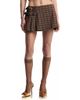 Avec Les Filles Avec Les Filles Plaid Belted Skort - 1