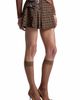 Avec Les Filles Avec Les Filles Plaid Belted Skort - 3
