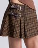 Avec Les Filles Avec Les Filles Plaid Belted Skort - 5