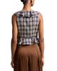 Avec Les Filles Avec Les Filles Plaid Ruffle Top - 3